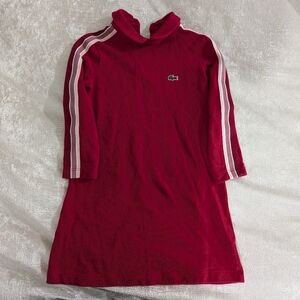 Lacoste Kids Long Sleeve Polo Dress Size 3
